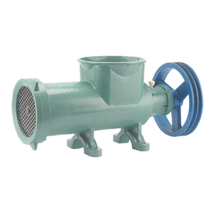 Broyeur <span class=keywords><strong>à</strong></span> <span class=keywords><strong>viande</strong></span> <span class=keywords><strong>en</strong></span> <span class=keywords><strong>fonte</strong></span> robuste avec poulie compatible avec moteur électrique, modèles 32 42 52 62 pour usage commercial - Product Image 4
