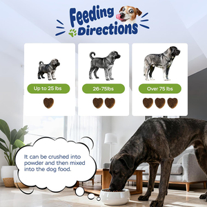 Muscle Builder Weight Gain High Protein Calcium Muscles Soft Chews Supplément de santé <span class=keywords><strong>pour</strong></span> chiens Suplementos Para Perros - Product Image 4