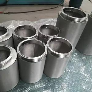 Rete metallica sinterizzata con filtro industriale in acciaio inossidabile a 5 strati per componenti di filtrazione di nucleo liquido 304 applicazioni 316