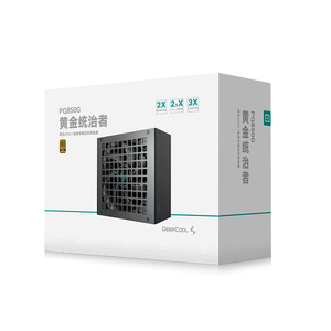 Nouvel arrivage Deepcool PQ850G PCIE5.1 ATX 3.1 <span class=keywords><strong>PSU</strong></span> <span class=keywords><strong>850W</strong></span> <span class=keywords><strong>80</strong></span>+ <span class=keywords><strong>GOLD</strong></span> Cybenetics pour alimentation de bureau de jeu - Product Image 1