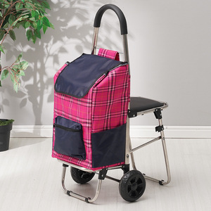 Chariot <span class=keywords><strong>de</strong></span> <span class=keywords><strong>courses</strong></span> pliable et pratique avec roues tout-terrain, chariot <span class=keywords><strong>de</strong></span> <span class=keywords><strong>courses</strong></span> compétitif <span class=keywords><strong>pour</strong></span> supermarché et marché aux légumes - Product Image 2