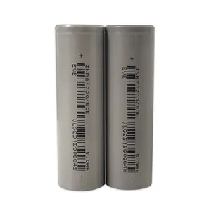 21700 50E Baterai Isi Ulang Lithium Cell Li-ion 5000Mah 3.7V Kapasitas Tinggi 21700 5000Mah Silinder untuk 21700 50E