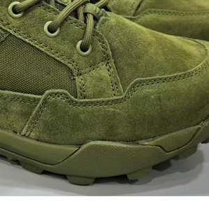 TSB4 Customized breathable Olive Green OD Drab Middle Cut Training Sports Sneakers Men Camping Shoes - Product Image 3