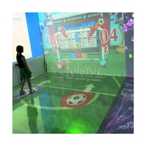 Eğlence çocuklar parkı sürükleyici 3d dijital <span class=keywords><strong>Ar</strong></span> spor kapalı oyunlar duvar futbol projektör sanal gerçeklik rehabilitasyon sistemi - Product Image 4