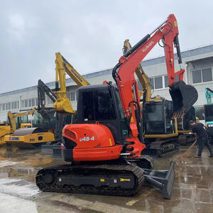 Mini excavadora usada U48 4ton Stock Shanghai Original Japón Core Motor bomba Motor para construcción urbana agrícola - Product Image 1