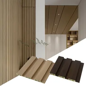 家居室内装饰用互锁聚氯乙烯天花板墙面覆层木塑复合木塑天花板