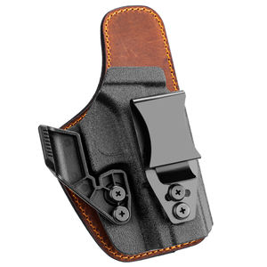 नए आगमन गुंफ्लावर iwb पॉलीमर + चमड़े के होल्स्टर w/claw ऑप्टिक्स तैयार - Product Image 2