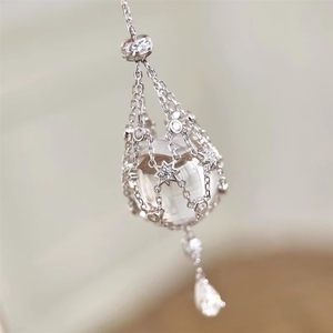 Collier Bowei, pendentif tendance, colliers en cristal porte-bonheur, étoile en maille extensible pour femmes - Product Image 4