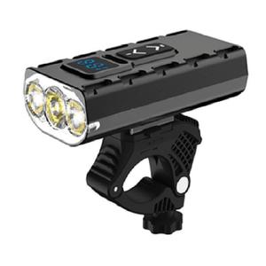 Phare de vélo 5800mA 1200LM pour <span class=keywords><strong>VTT</strong></span> avec écran d'affichage, lumière de conduite, batterie rechargeable USB, longue portée - Product Image 5