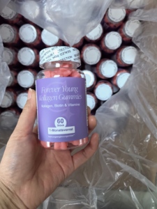 Fabricant OEM de bonbons gélifiés, supplément de collagène hydrolysé de type I, peptides de collagène, gommes vitaminées - Product Image 4