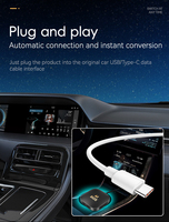 Caja Inteligente con IA para Auto Android 13, WiFi de Doble Banda, YouTube y TikTok Preinstalados, Reproductor para Auto