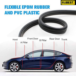 Con Dấu Cao Su Cửa, Sọc Thời Tiết Tự Động Với Bóng Đèn Trên Cao, Dễ Dàng Lắp Đặt Trong Xe Hơi, Thuyền Và Các Ứng Dụng Gia Đình - Product Image 2