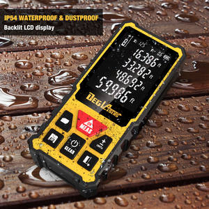 डिग्लिसर लेजर दूरी माप 360फीट कोण सेंसर 1/16 में सटीकता मी/इन/फीट इकाई क्षेत्र, पाइथोगोरियन मोड, माप दूरी उपकरण - Product Image 5