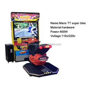 Máquina <span class=keywords><strong>de</strong></span> Videojuegos <span class=keywords><strong>de</strong></span> Carreras MANX TT Super Bike, Simulador <span class=keywords><strong>de</strong></span> Motocicleta 1/2, 1 Jugador, Personalizable, 220V, Funciona con Monedas - Product Image 4