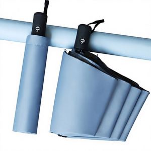 Paraguas Plegable Automático de Tres Pliegues con Tela Anticolisión, Logotipo Personalizado, Protección Solar, Regalo Publicitario, Diseño Moderno 8 - Product Image 1
