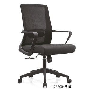 Silla de oficina moderna y cómoda con respaldo de malla 36200-B15 - Product Image 2