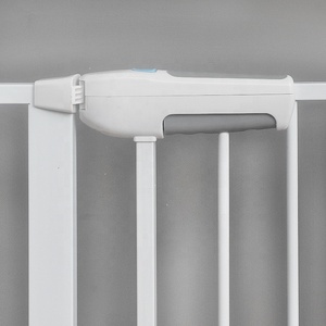 Box per Bambini Moderno e Regolabile in Metallo con Cancello di Sicurezza, Barriera di Protezione per Ingresso Camera da Letto, per Uso Interno - Product Image 2