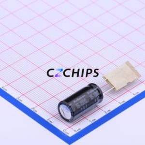 Condensador Electrolítico de Aluminio de Orificio Pasante 16YXF1000MFFCT810X20, Orificio Pasante, D10xL20mm 1000uF 20% 16V 1.05A-100kHz - Product Image 2