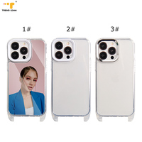 Coque de téléphone portable de luxe antichoc et étanche pour iPhone 14 15 Pro Max, avec anneau de protection de l'appareil photo, design mignon