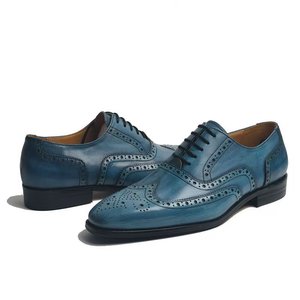 <span class=keywords><strong>Scarpe</strong></span> Oxford da <span class=keywords><strong>Uomo</strong></span> in Vera Pelle con Lacci, Stile Britannico, Casual da Ufficio, Moda Business, Traspiranti e Formali - Product Image 3