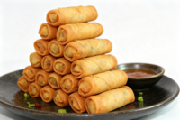 OEM/ODM 40g Rollitos de Primavera Congelados, Bocadillo de Pastelería China | Pequeño, Largo y de Forma Redonda para Venta al por Mayor