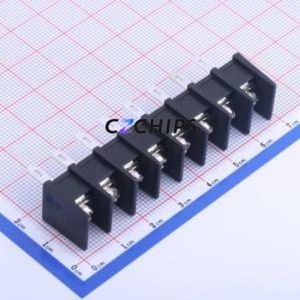 KF35H-8.25-8P Barrier Terminal Block Through hole Component (THT),P=8.25mm Connector Two Sides 8.25mm 1x8P Straight Pin - Product Image 1