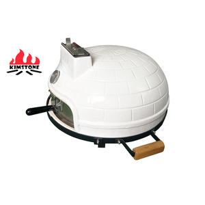 KIMSTONE <span class=keywords><strong>four</strong></span> à pizza kamado 21 pouces en céramique charbon <span class=keywords><strong>de</strong></span> bois accessoires <span class=keywords><strong>de</strong></span> gril avec porte - Product Image 1
