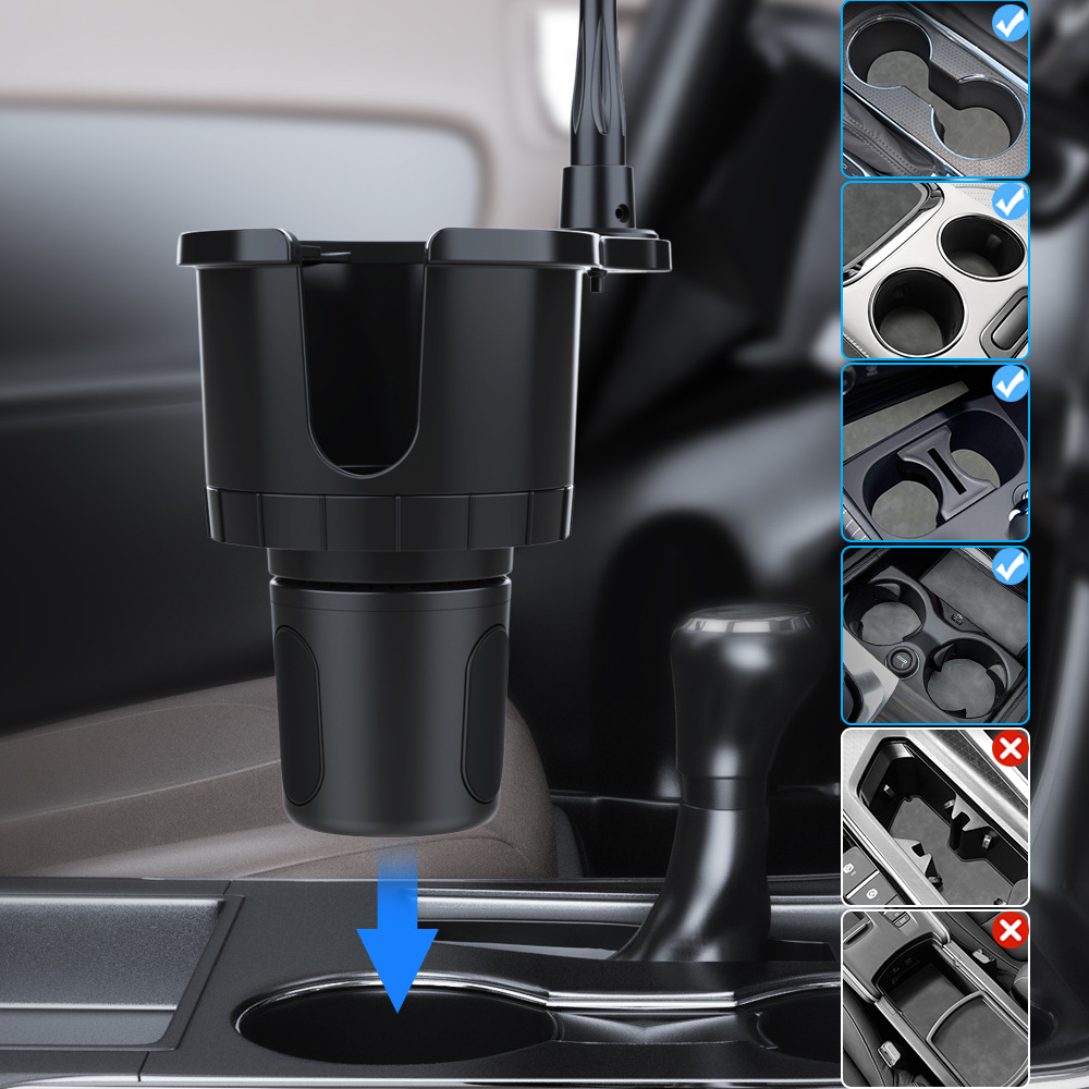 Single DIN Cup Holder 2-in-1 Car Phone Holder Guide | Universal Fit Reviews