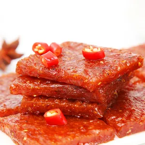 韩国小吃清真谷物小吃Latiao食品散装中国经典面筋小吃辣片Latiao谷物素食