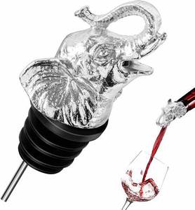 Bạc Vàng Đồng Tùy Chỉnh Động Vật Thép Không Gỉ Giáng Sinh Chai Rượu Vang <span class=keywords><strong>Pourer</strong></span> Hươu Đầu Thanh Rượu Vang <span class=keywords><strong>Pourer</strong></span> Chai Rượu Vang Stopper - Product Image 2