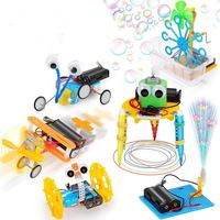 Kits STEM pour enfants, jouets de construction de robots pour enfants, kits scientifiques de robotique, projets, cadeaux pour garçons et filles