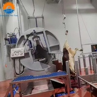 Équipement d'abattage de bétail entièrement automatique, projet clé en main, ligne de traitement d'abattoir de bovins, prix usine de la machinerie d'origine