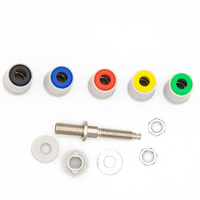 Connecteur de prise femelle banane plaqué nickel 4 mm
