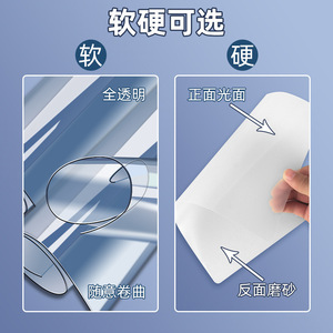 Morning Light Transparent Silicone <b>Writing</b> <b>Pad</b> A4 Size Loose Leaf For Students - Product Image 2