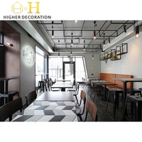 Service de conception 3D pour café - Idée unique de design d'intérieur - Décoration de café pour les cafés