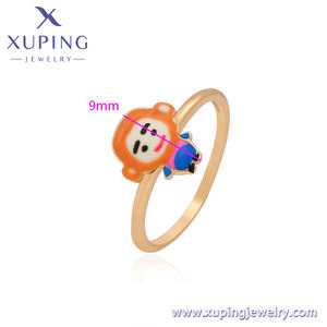 A00704140 gioielli XUPING realistico scimmia anello da donna anello placcato in oro 18K anelli gioielli moda - Product Image 2