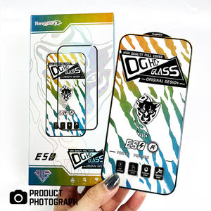 Protector de pantalla antihuellas dactilares para iPhone 17 Air 16 15 14 13 12 11 Pro Max ESD vidrio templado antiestático - Product Image 6