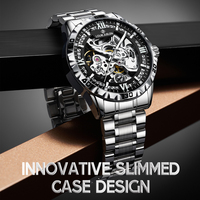 Montre mécanique automatique pour homme LOUIE JUELEN, nouvelle génération, étanche, lumineuse, style business décontracté