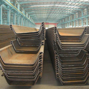 Fabrication Type3 Type4 U/Z Type Sy295 Sy390 400*125*13mm Pile de tôle en acier au carbone - Product Image 2