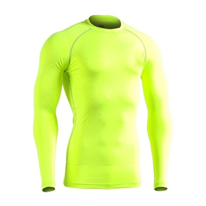 Mens Sports Compression <b>Base</b> <b>Layer</b> <b>Long</b> <b>Sleeve</b> Shirt Breathable Quick Dry Spandex/Polyester for Running Gym Workout - Product Image 5