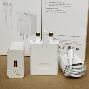 Cargador rapido tipo c 66W charge super rapide adaptateur secteur USB C chargeur UK EU plug adaptateur de voyage pour <span class=keywords><strong>Huawei</strong></span> P60 P50 <span class=keywords><strong>P30</strong></span> <span class=keywords><strong>Pro</strong></span> - Product Image 4
