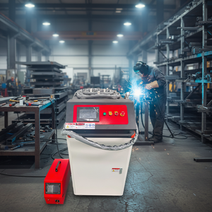 Nouvelle machine de soudage laser à fibre portative multifonctionnelle trois-en-un 3000W pour acier au carbone, aluminium et tôle métallique (anti-rouille) - Product Image 1