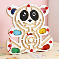 Jouet éducatif Montessori Premium Labyrinthe Magnétique pour l'apprentissage précoce, développement intellectuel, sûr, non toxique, cadeau pour enfants