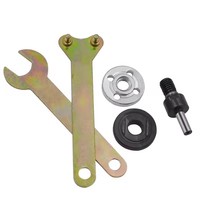 5 uds 10mm/6mm taladro eléctrico conversión amoladora angular biela para disco de corte pulido rueda mango soporte adaptador Kits