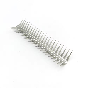 Púas Anti-Escalada de Acero Inoxidable SS304 para Tuberías y Agujeros, Púas Afiladas Disuasorias para Mapaches/Serpientes/Ratones/Palomas - Product Image 1