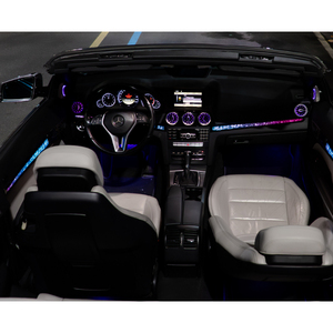 ไฟตกแต่งภายในรถยนต์แบบ LED รุ่น W207 สำหรับ Mercedes Benz E-Class Coupe/CGI Cabriolet ปี 2009-2016 อุปกรณ์ตกแต่งช่องแอร์ด้านหน้า - Product Image 6