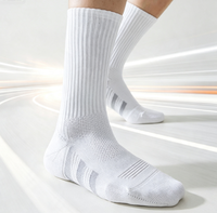 Chaussettes de course personnalisées en gros Coolmax respirantes, douces, confortables, à séchage rapide, avec soutien de la voûte plantaire, chaussettes premium pour hommes et femmes