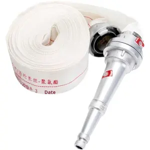 Tuyau d'hydrant flexible en acier inoxydable forgé 0,8 MPa, construction robuste, 20/25 m, équipement de lutte contre l'incendie renforcé - Product Image 5