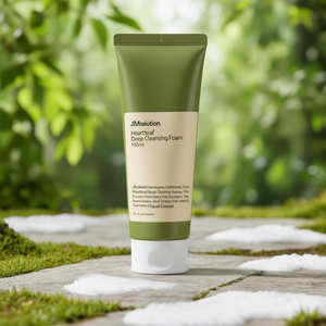 Mousse nettoyante en profondeur JMsolution Heartleaf 150 ml, pour tous types de peaux, nettoyant visage - Product Image 3