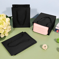 En stock petit sac en papier pour bijoux sacs d'emballage kraft sac en papier cadeau pour bijoux